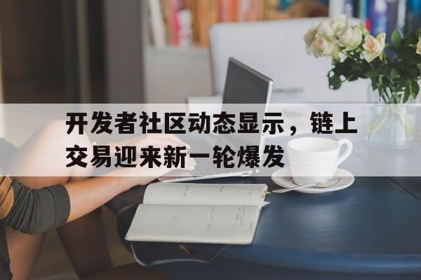金年会下载官方版包含开发者社区动态显示，链上交易迎来新一轮爆发的词条